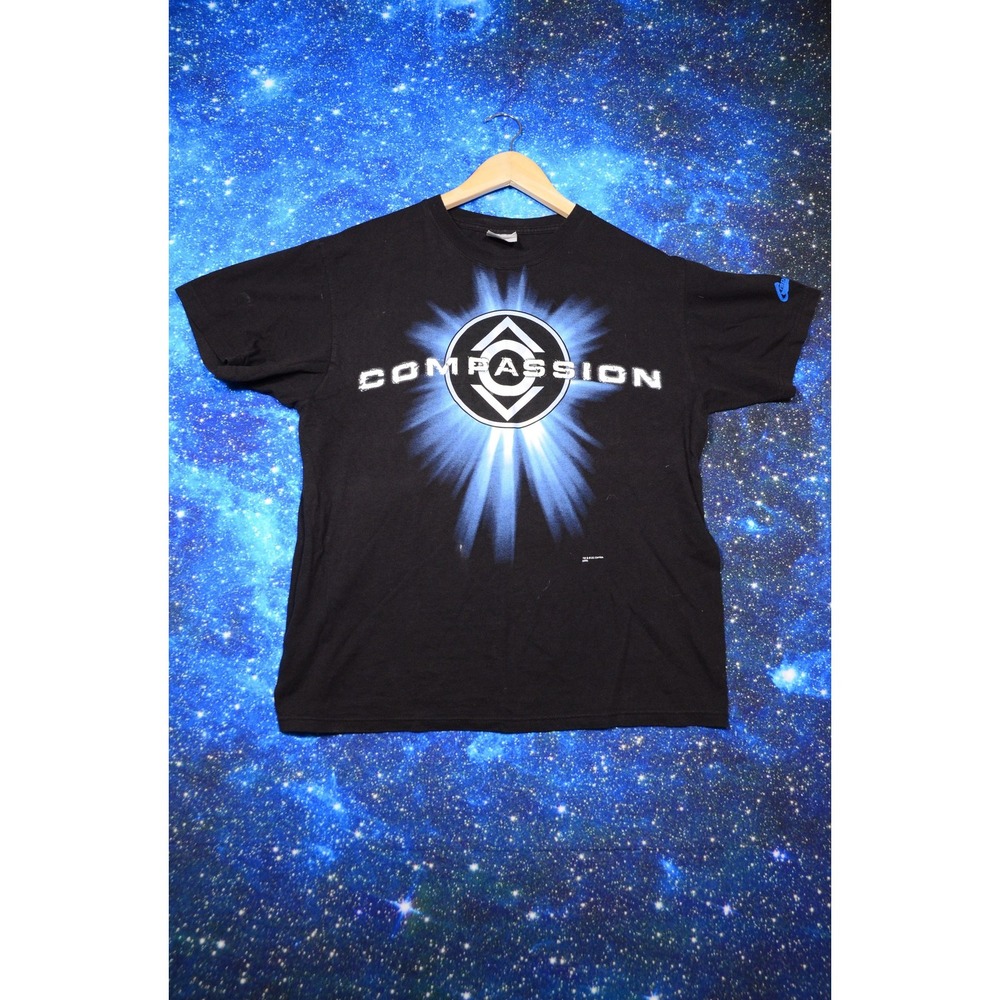 Vintage DC Comics Compassion Shirt Mens Medium Graphitti‎ Lantern Corps 2009 Tee
